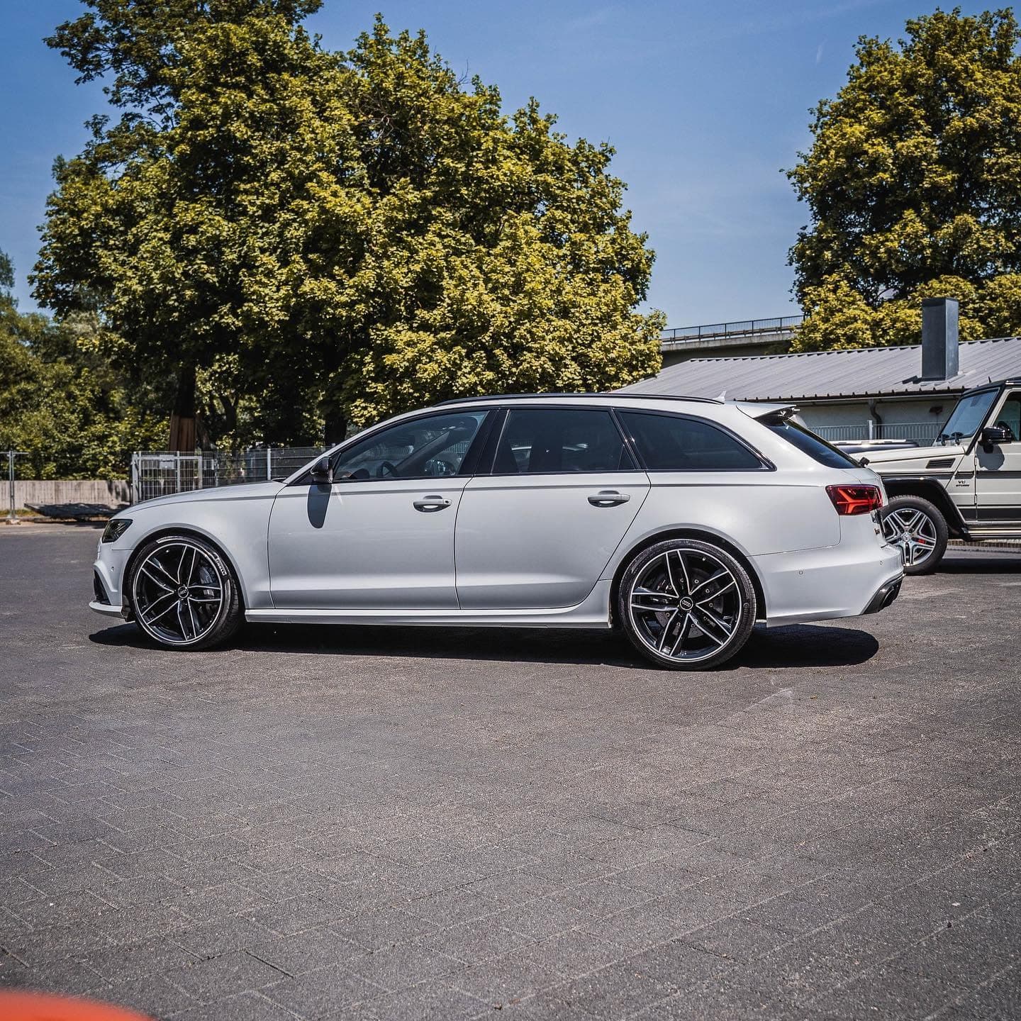Audi RS 6 Avant, Frontpartie im Detail